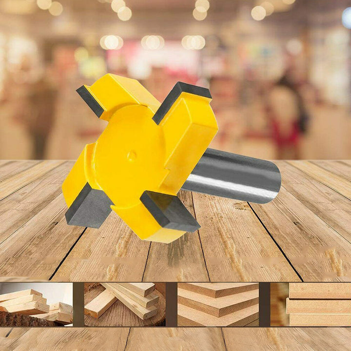 Four-blade T-shaped Slotting Knife