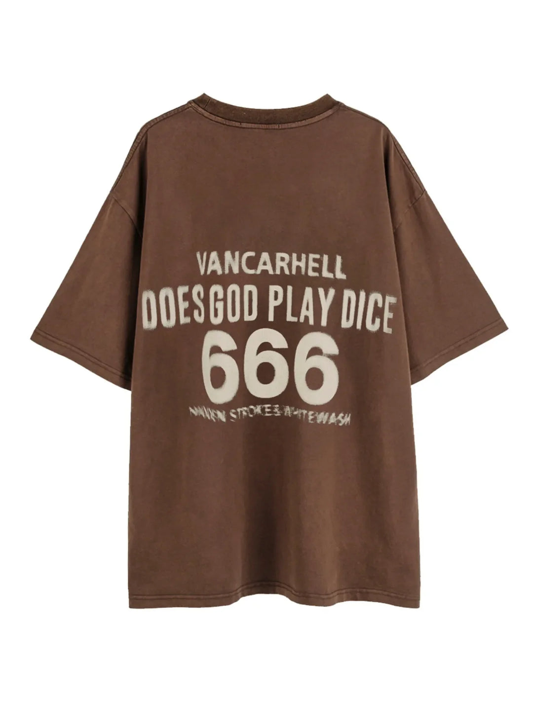 Men's Oversized Graphic Round Neck T-Shirt