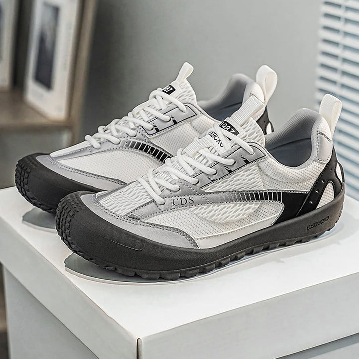 New Men's Lightweight Slip-On Skate Shoes, Versatile Trendy Casual Sneakers