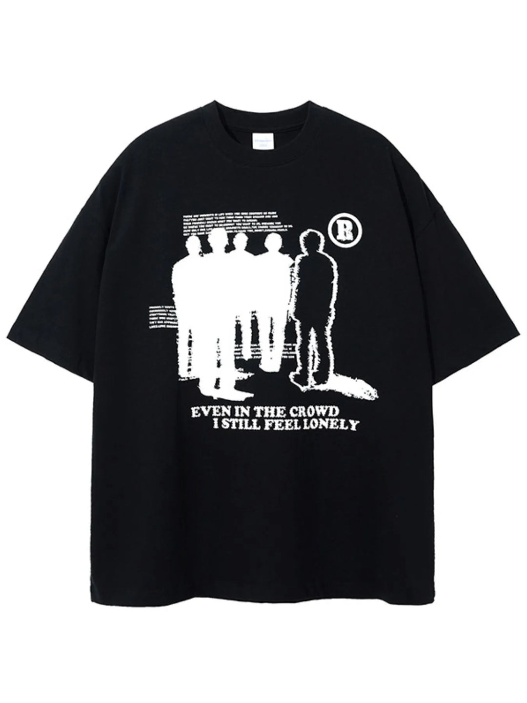 Men's Graphic Round Neck Short Sleeve T-Shirt