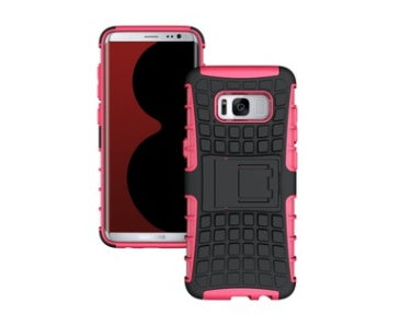 Tire pattern S8 mobile phone case S8 Plus anti-fall water jacket Two-in-one shatter-resistant bracket