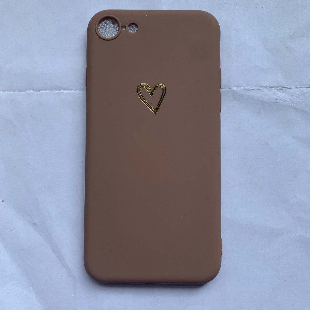 Compatible with Apple, Simple small love iPhone case