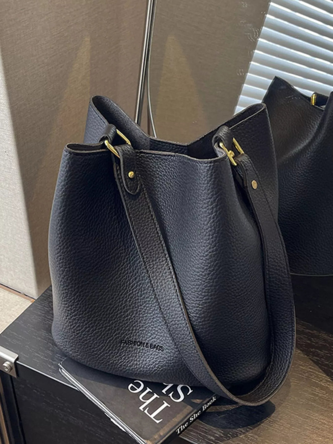 Solid Color Tote Bag