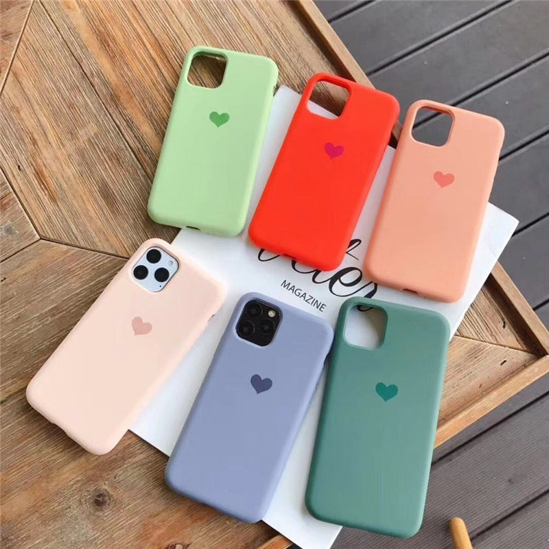 Love Silicone Phone Case