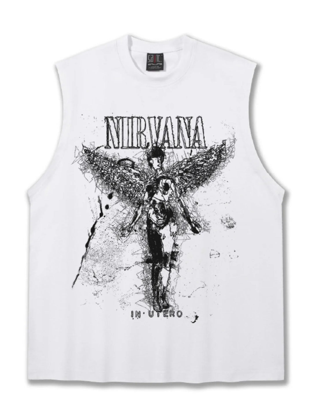 Men's Graphic Round Neck Tank