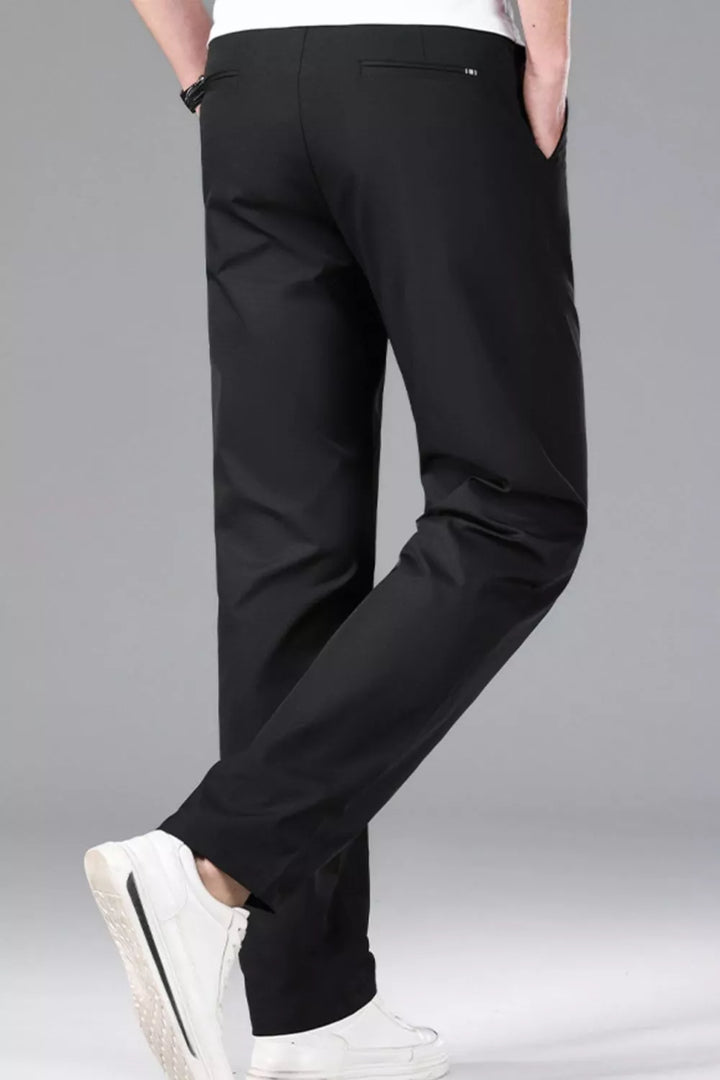 Men's Plus Size Slim-Fit Stretch Dress Pants