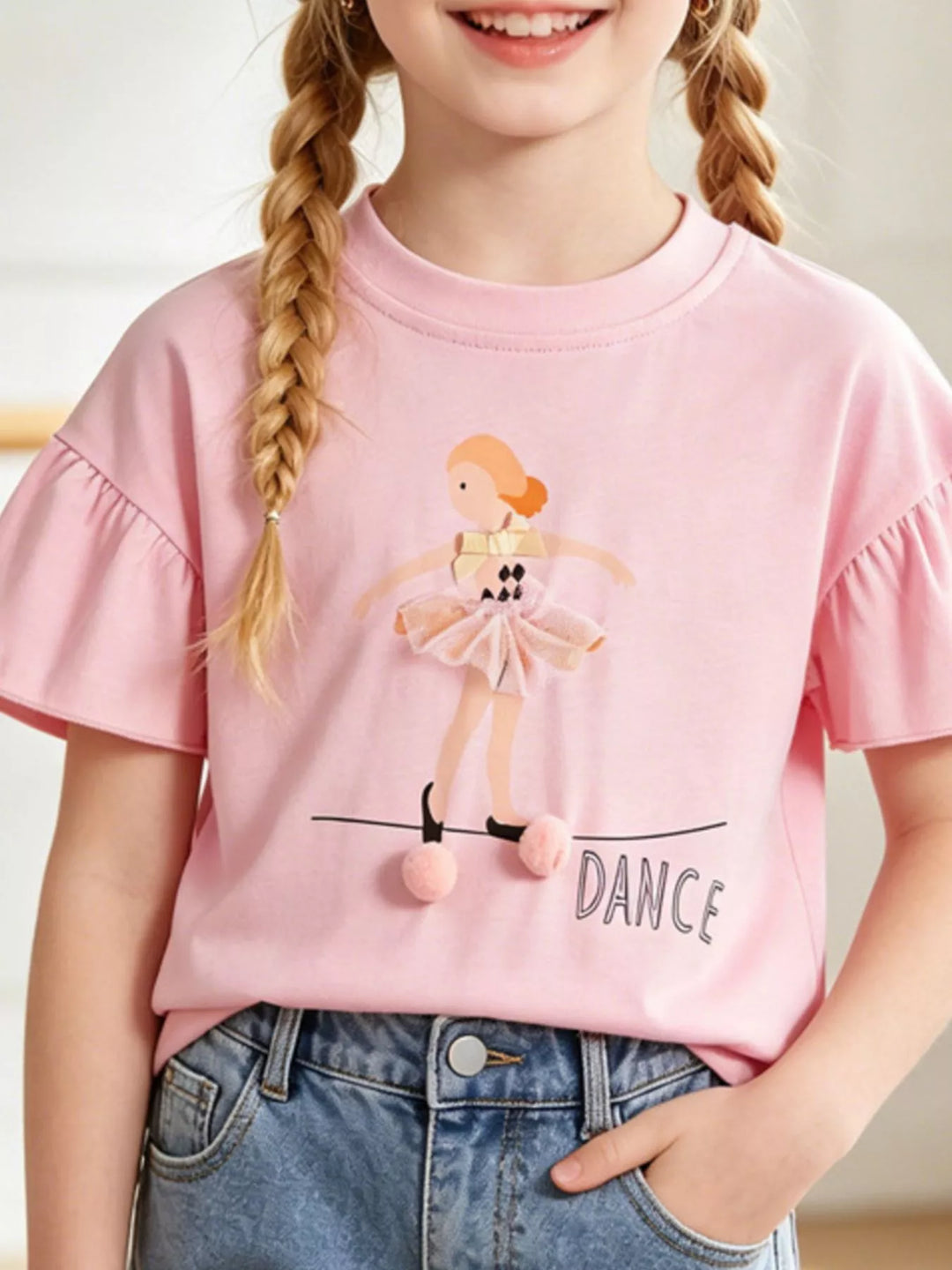 Children's Ballet Dancer Graphic T-Shirt