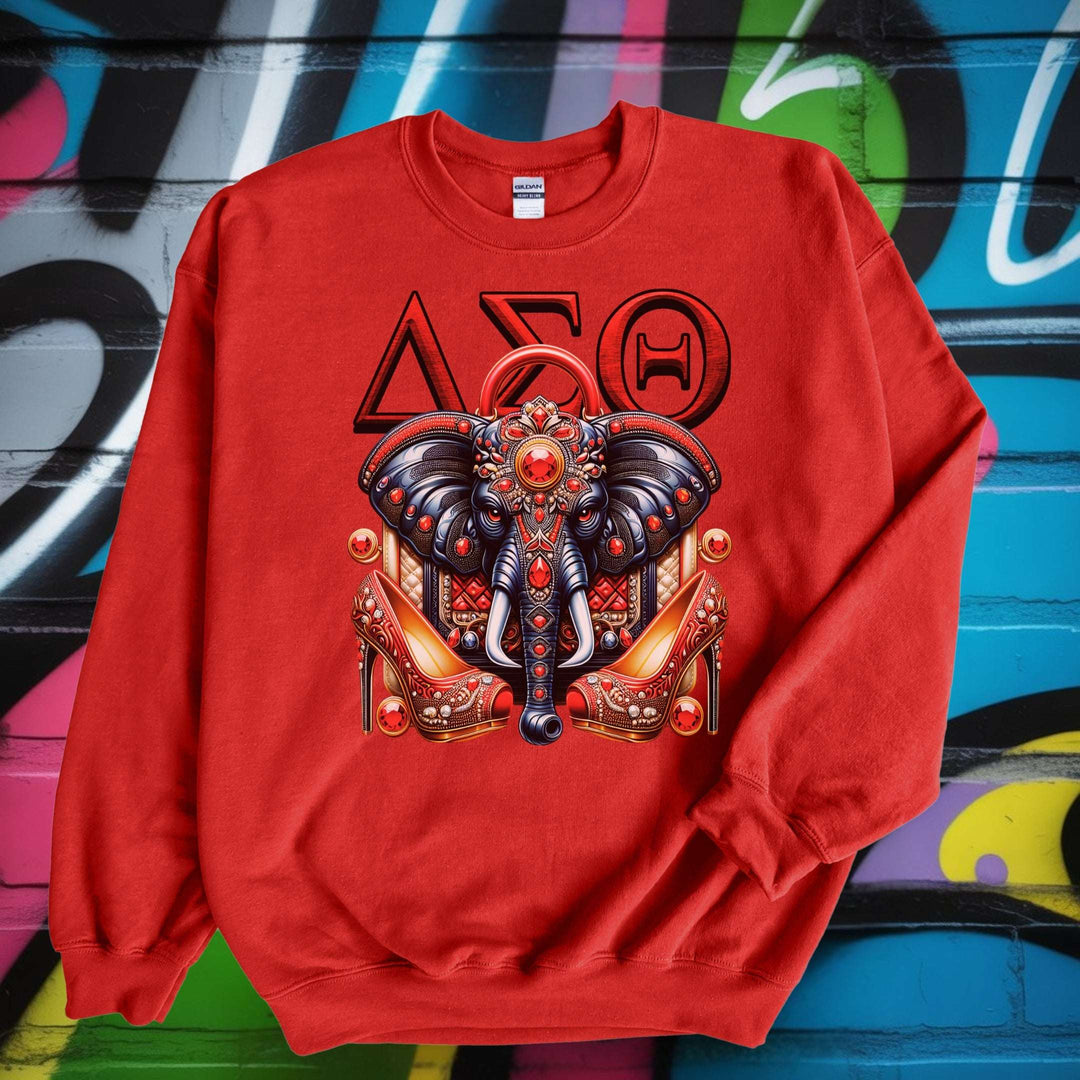 DST Crimson Royalty Luxury Sweatshirt