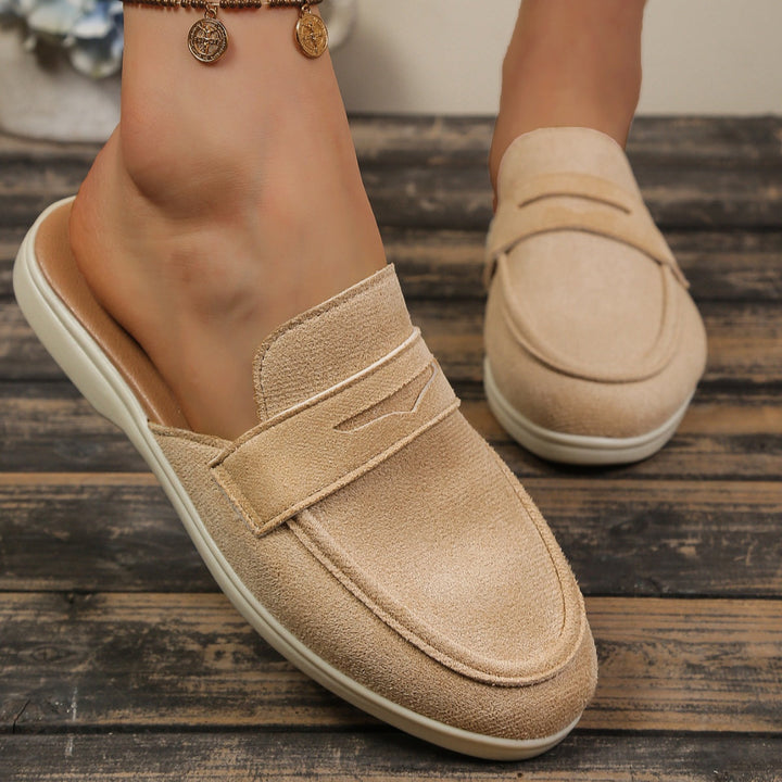 Round Toe Slip-Ons