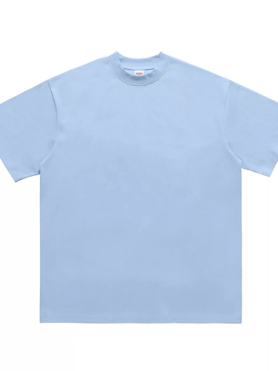 Men's Oversized Solid Color Crew Neck T-Shirt