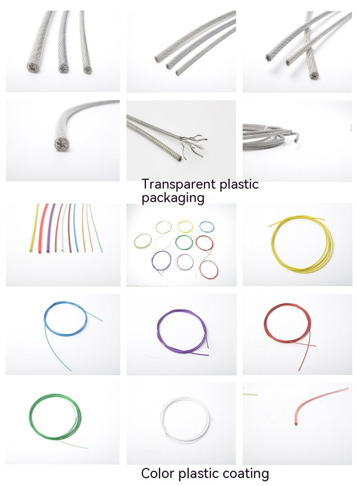 304 Stainless Steel Invisible Anti-theft Protecting Wire Net Steel Wire Coated Rope Steel