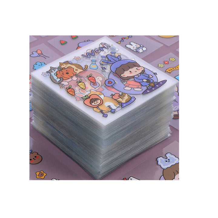 Non-duplicate PET Journal Stickers