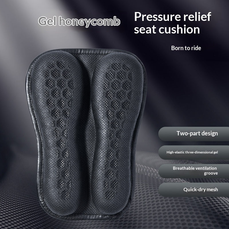 Electrically Conductive Pectin Thermoplastic Elastomer Motorcycle Seat Cushion