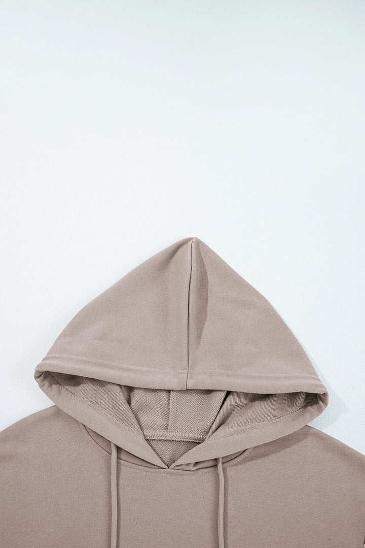 DUNE Colorblock Patchwork Baggy Hoodie