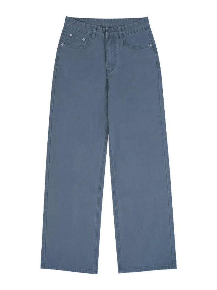 Men's Full Size Wide-Leg Pants Plus Size