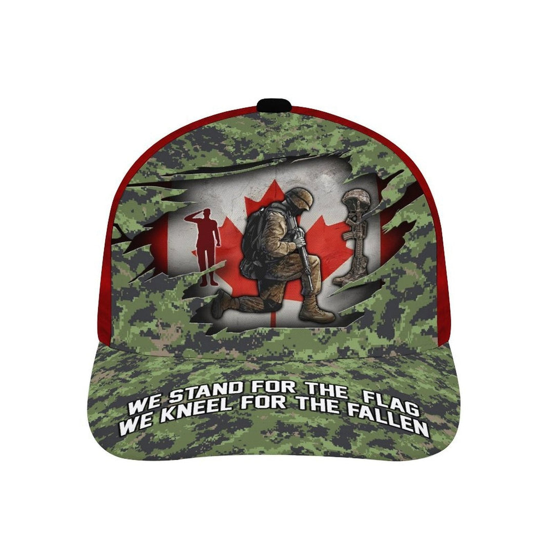 Creative Versatile Casual Printed Cap With A Baseball-style Brim