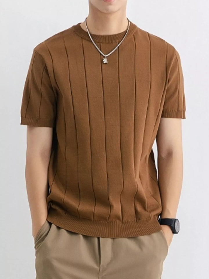 Men's Plus Size Breathable Short Sleeve T-Shirt