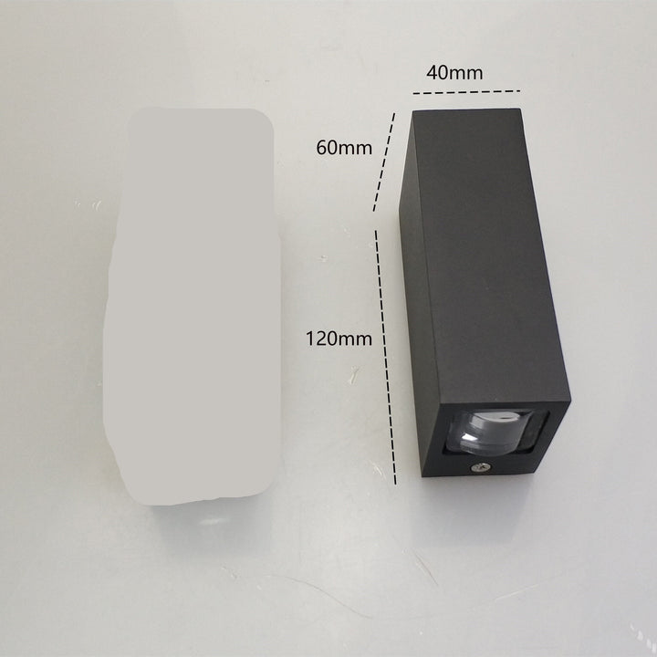 LED aluminum wall outdoor waterproof garden light