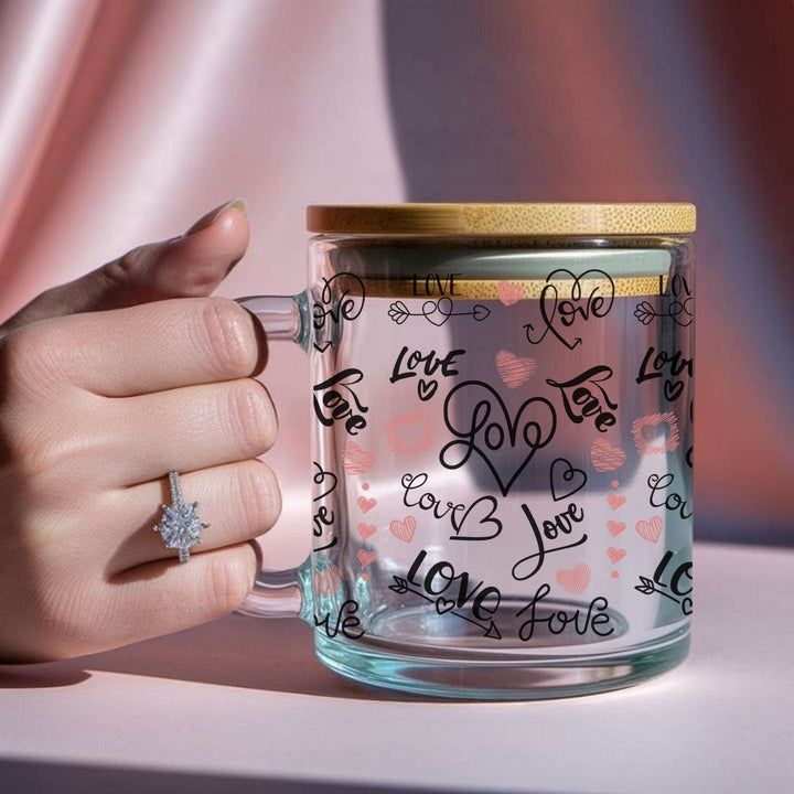 Love Notes Glass Cup