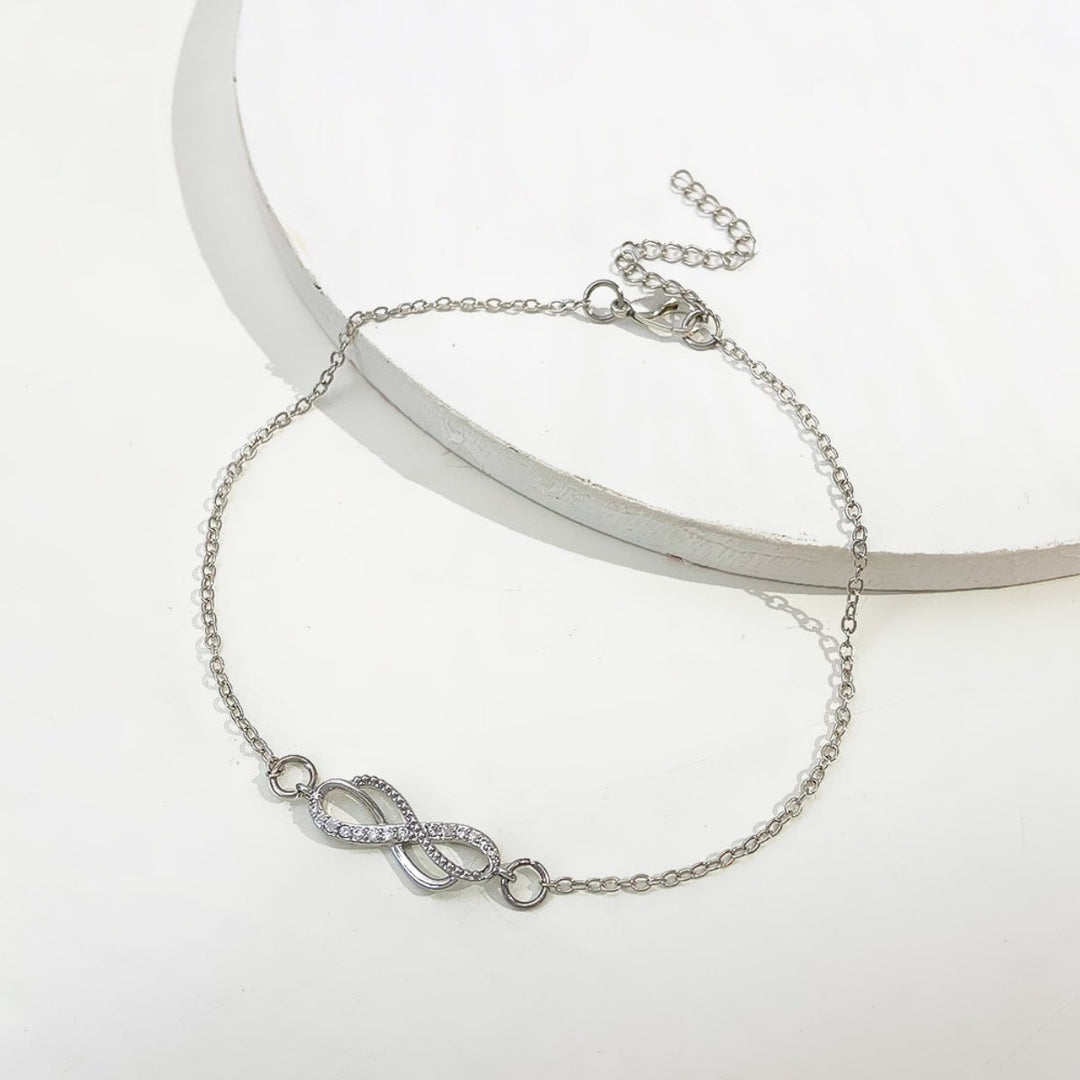 Infinity Knot Charm Bracelet