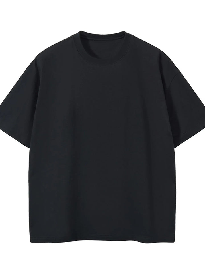 Men's Full Size Round Neck Short Sleeve T-Shirt Plus Size