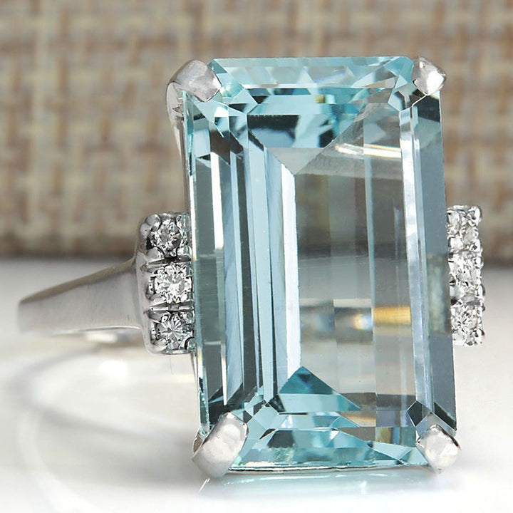 Stylish And Exquisite Citrine Engagement Ring For Women