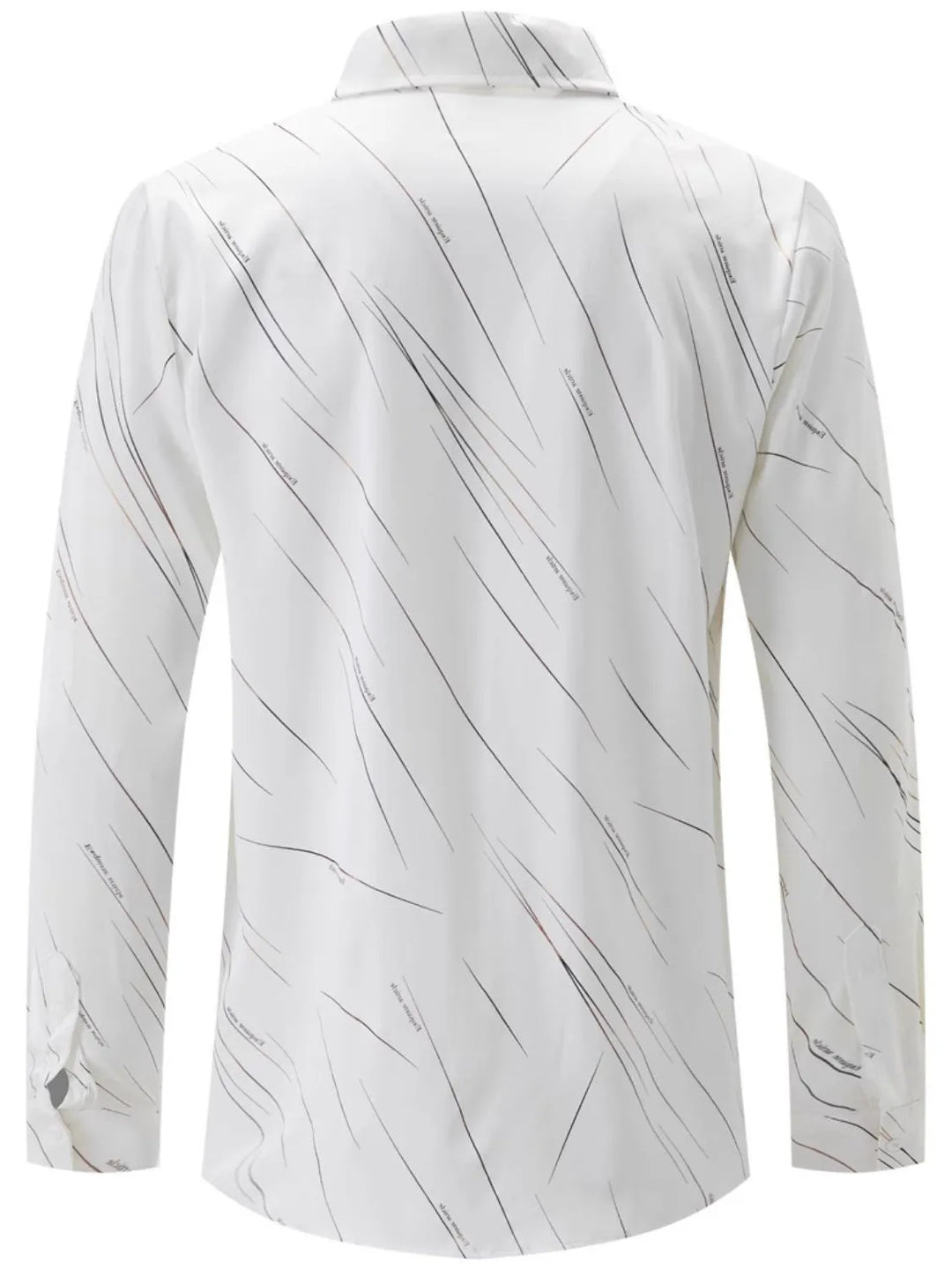 Men's Full Size Button Up Long Sleeve Shirt Plus Size