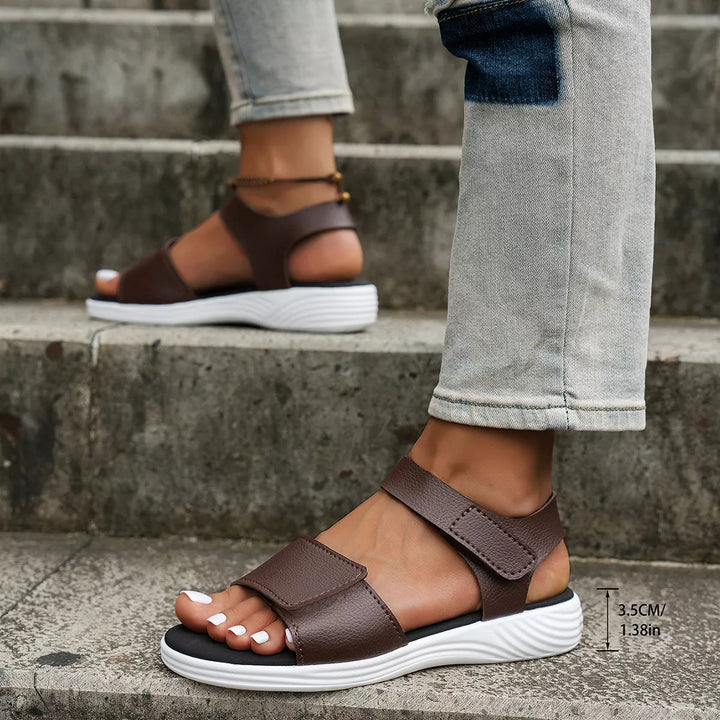 Open Toe Flats Sandals