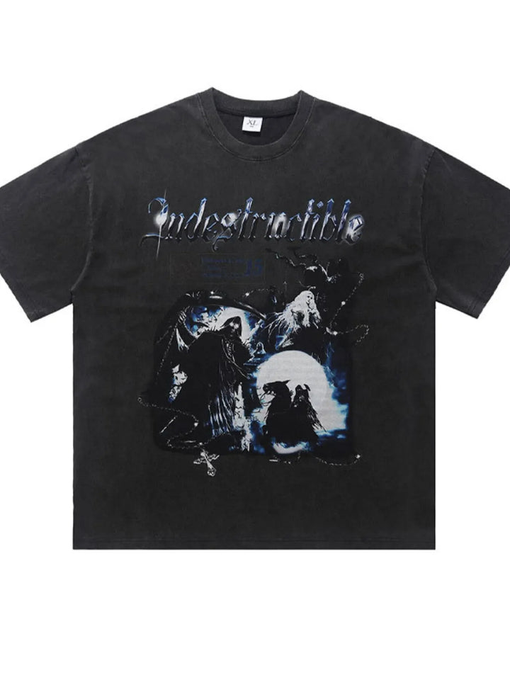 Men's Vintage Graphic Oversized T-Shirt