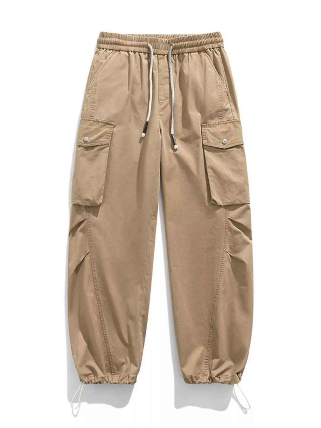 Men's Plus Size Casual Loose Fit Cargo Pants
