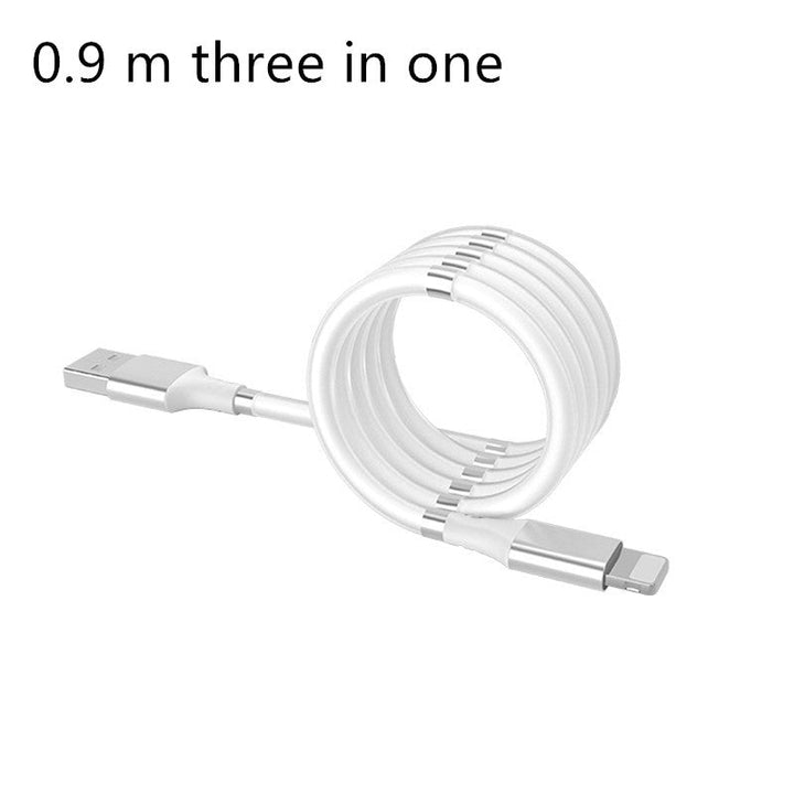 Magnetic data cable