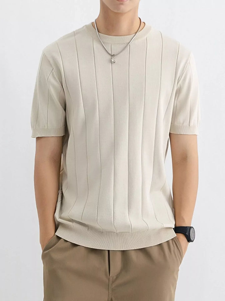 Men's Plus Size Breathable Short Sleeve T-Shirt