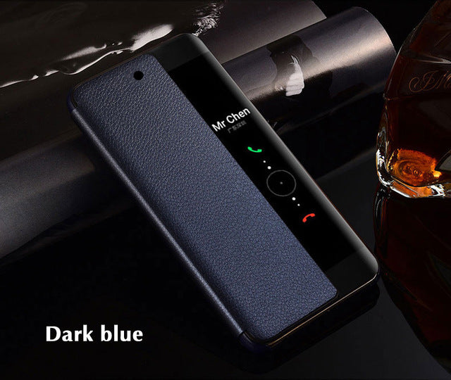 Huawei rollover smart window phone case