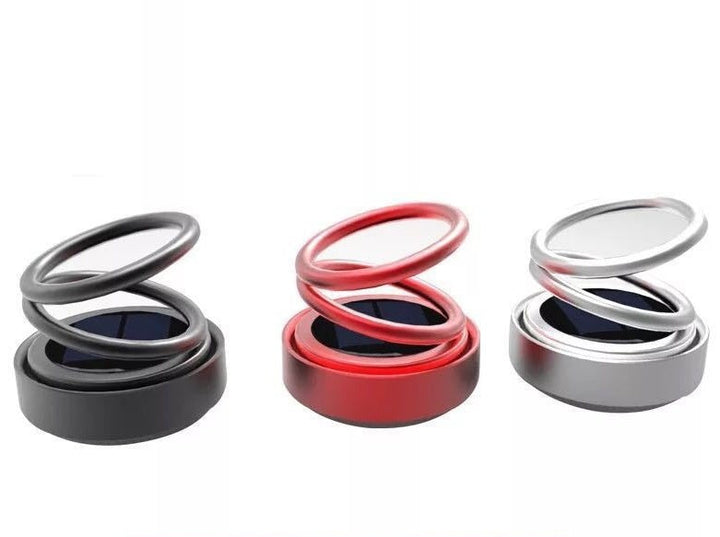 Solar Auto Rotation Car Air Freshener Perfume Seat