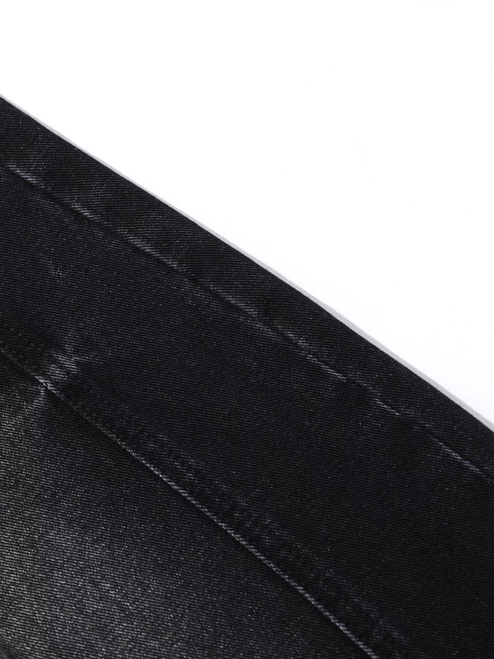 Men's Washed Wide Leg Jeans