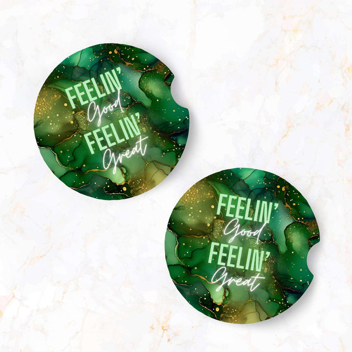Car Coaster Set, Pack of 2