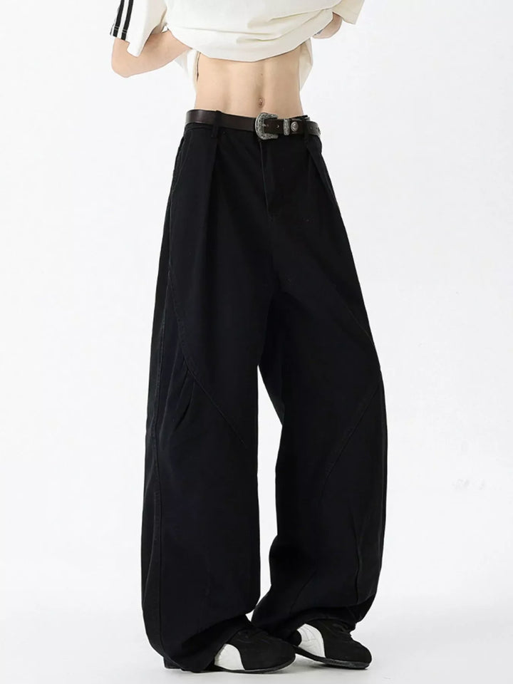 Men's Full Size Wide Leg Jeans Plus Size