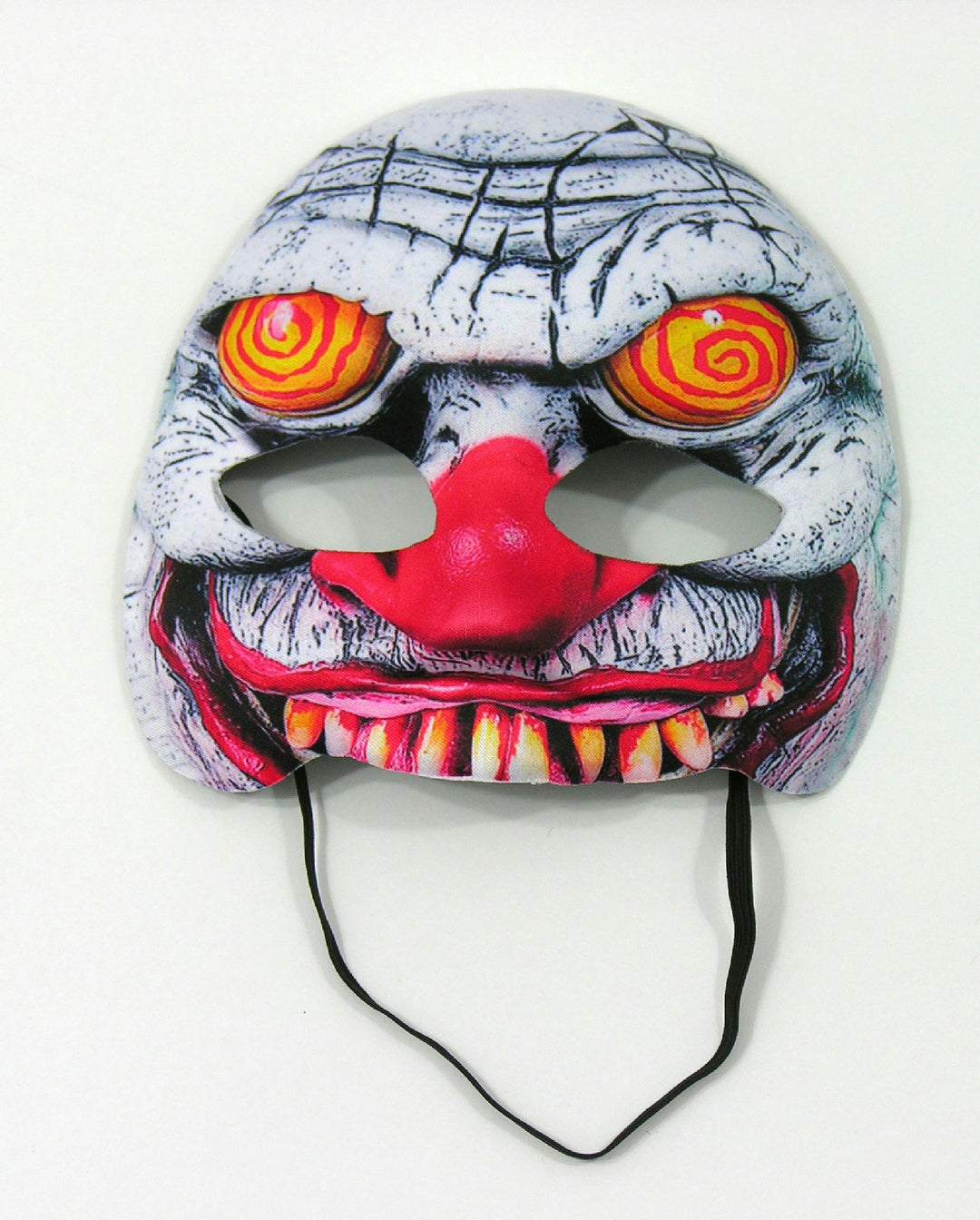Forum Novelties Swirl Eyes Evil Clown Half Face Mask