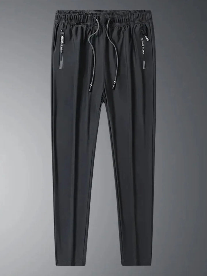 Men's Plus Size Drawstring Pants with Pockets