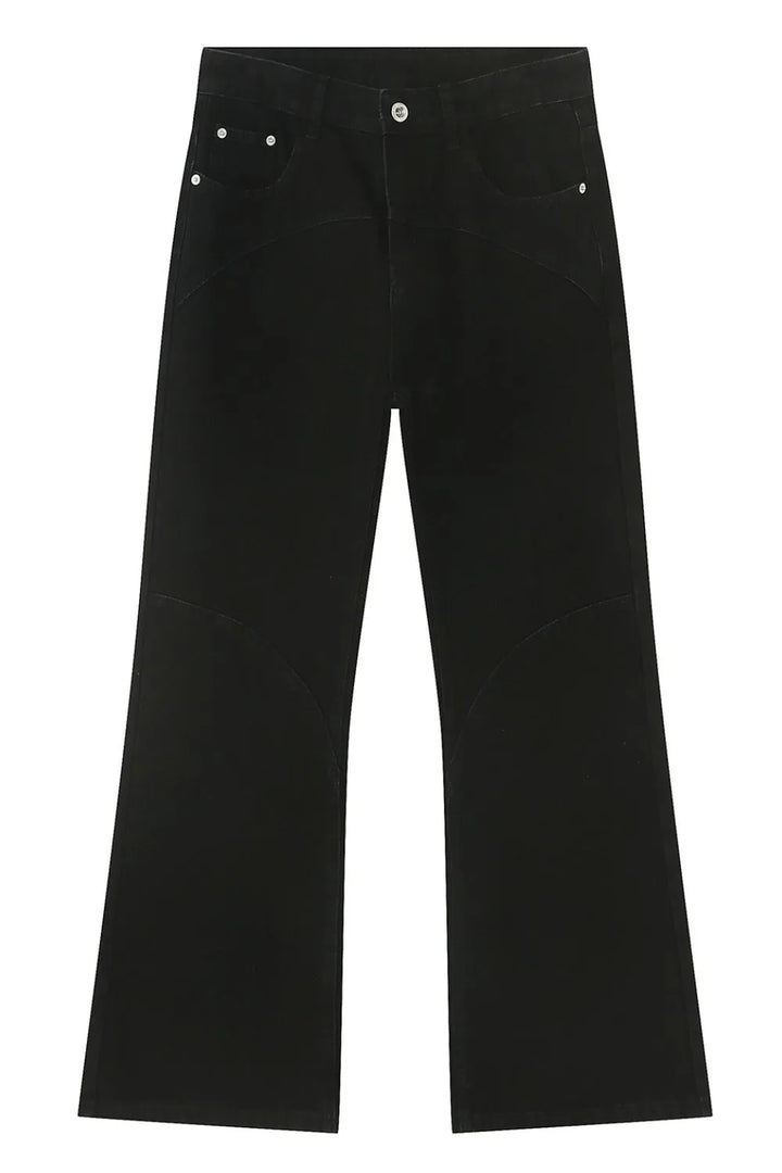Mid Rise Jeans with Pockets