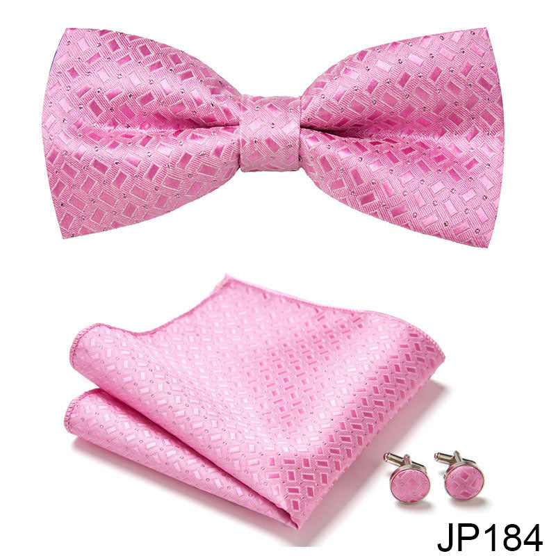 Men's Formal Suit British Korean Bow Tie