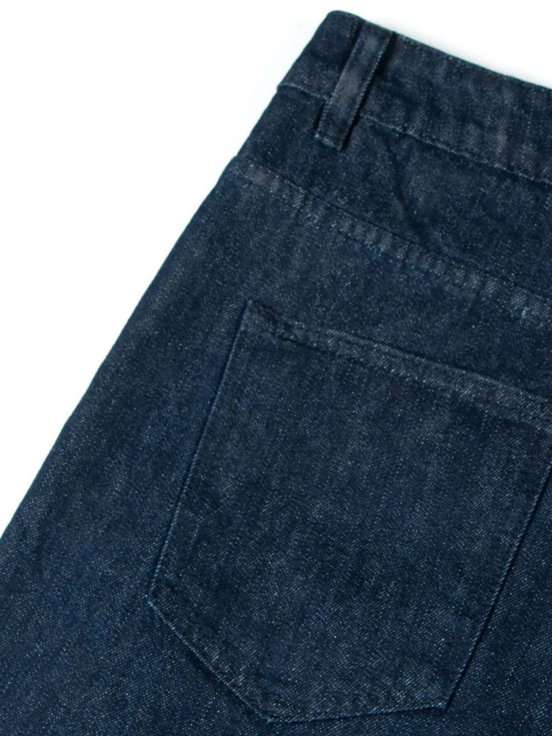 Men's Wash Wide-Leg Jeans