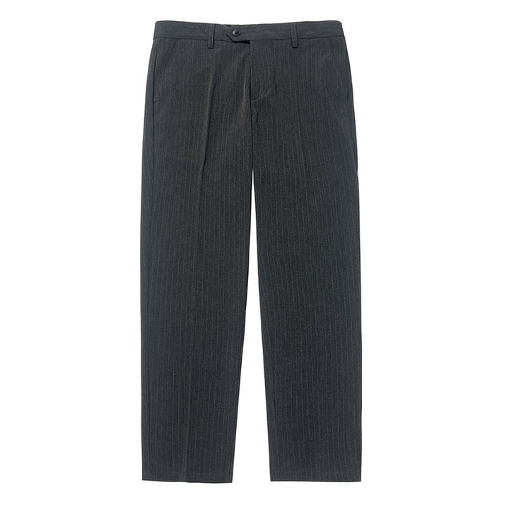 Mens Casual Pants Slim Fit Trousers Business Grade Wrinkle Resistant