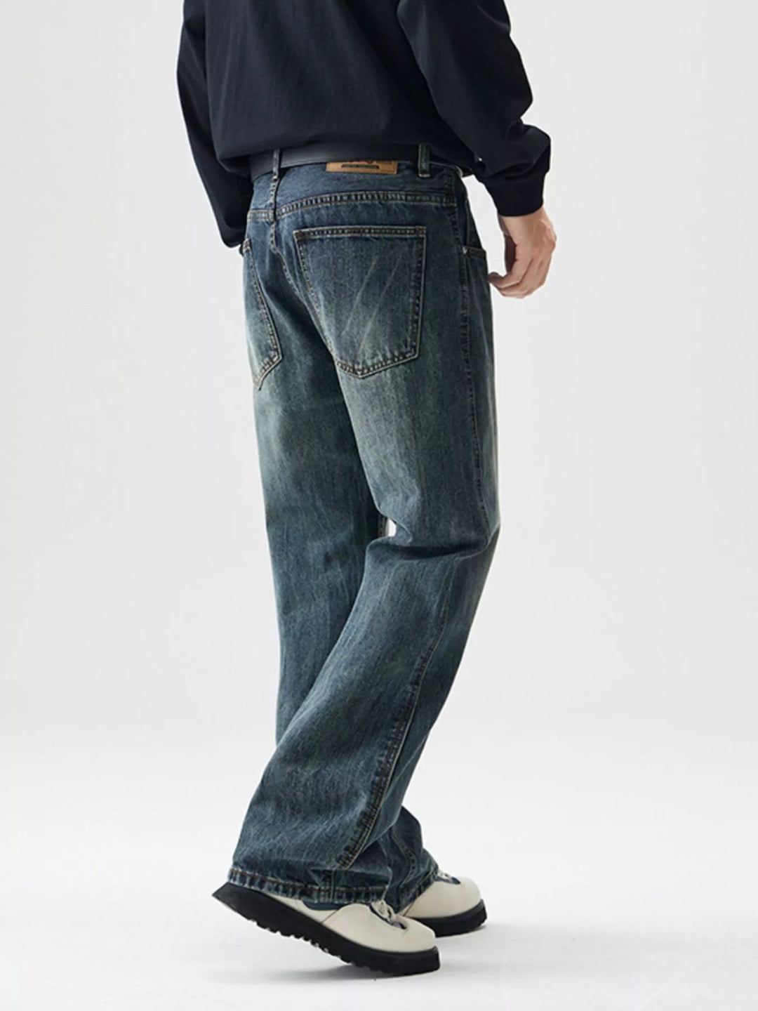 Men's Wide Leg Jeans