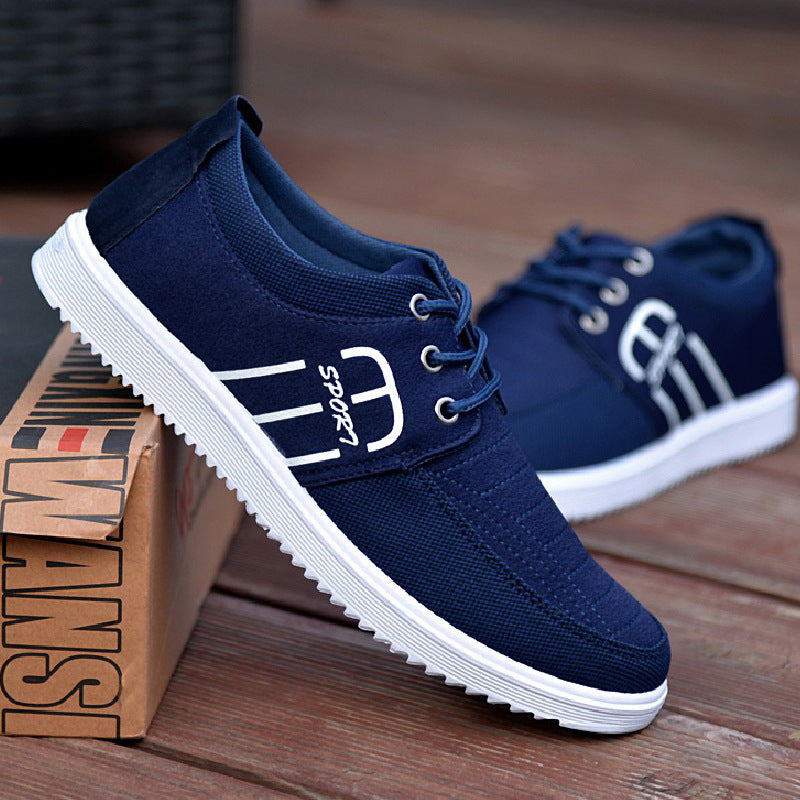 New autumn air shoes men's casual shoes sneakers slip Korean fashion shoes
