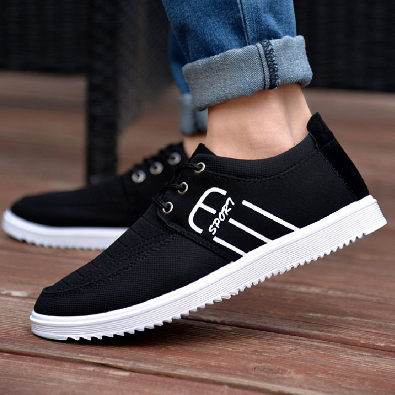 New autumn air shoes men's casual shoes sneakers slip Korean fashion shoes