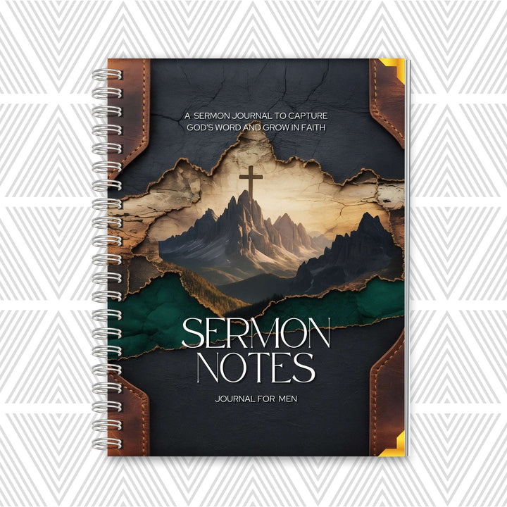 Anchored Notes Sermon Journal for Men