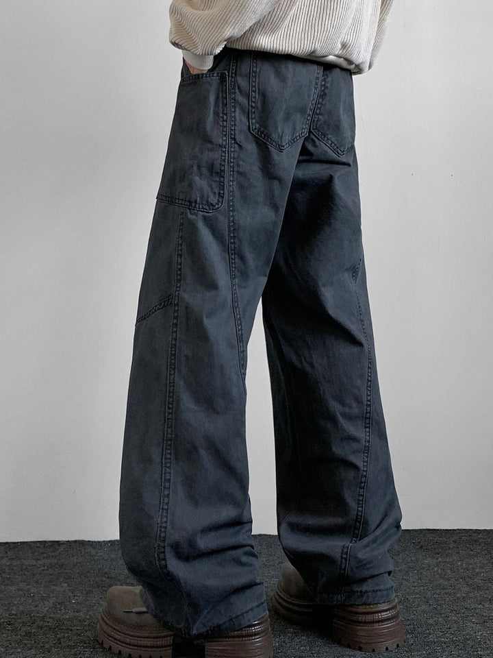Men's Full Size Loose Fit Cargo Pants Plus Size