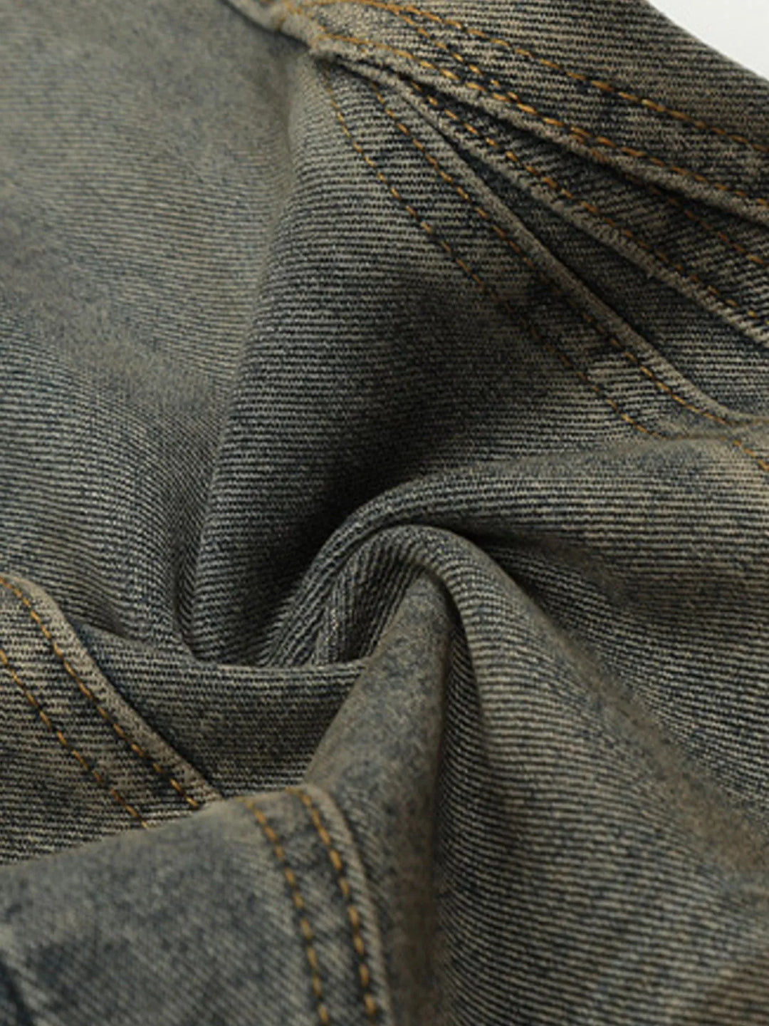 Men's Washed Loose Fit Jeans