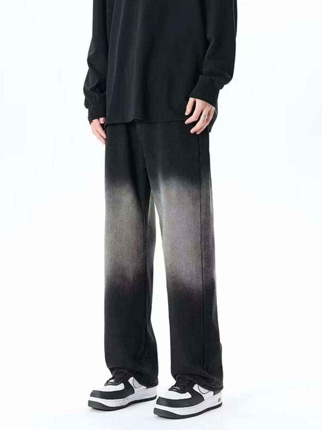 Men's Full Size Loose Fit Jeans Plus Size